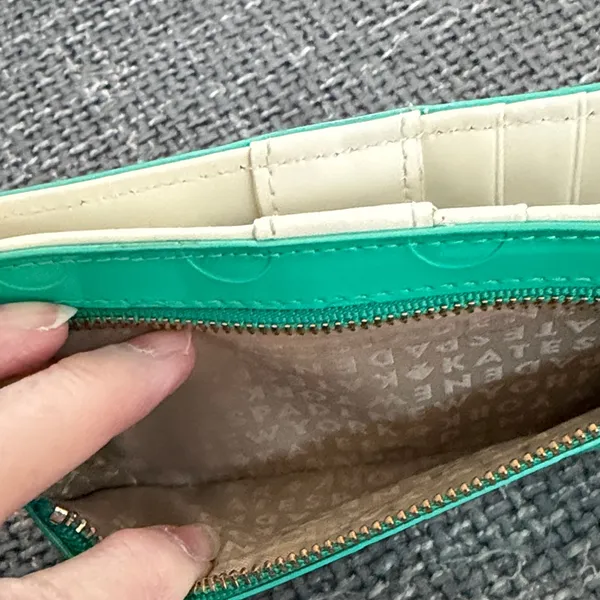 Kate Spade Teal Crossbody Bag and Wallet Set - Image 13