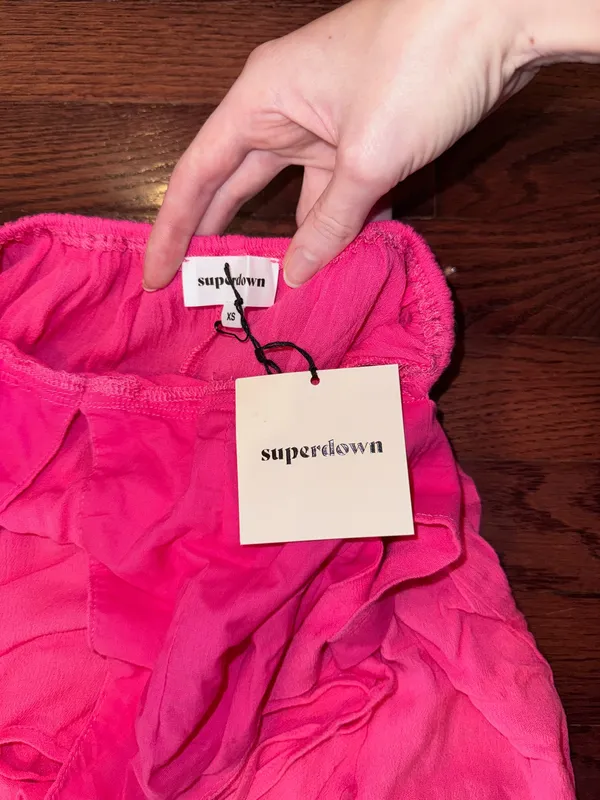 superdown Arina Maxi Dress Pink - Image 3