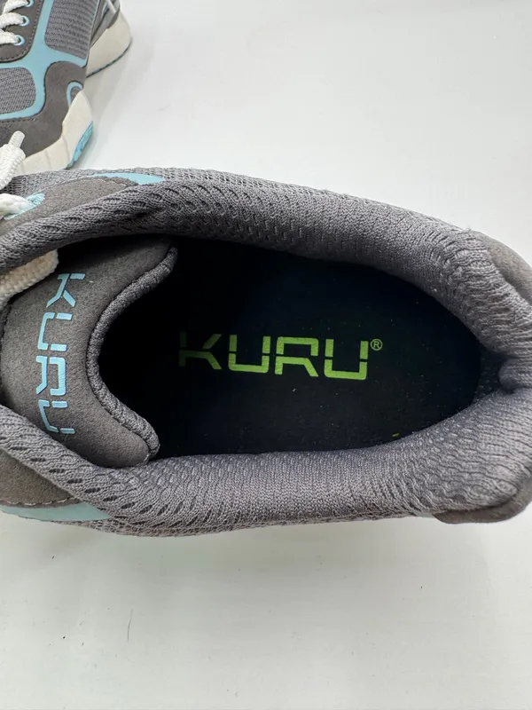 Carrera Kuru Women’s 9 Gray Blue Walking Shoes Orthopedic Comfort Sneakers - Image 2