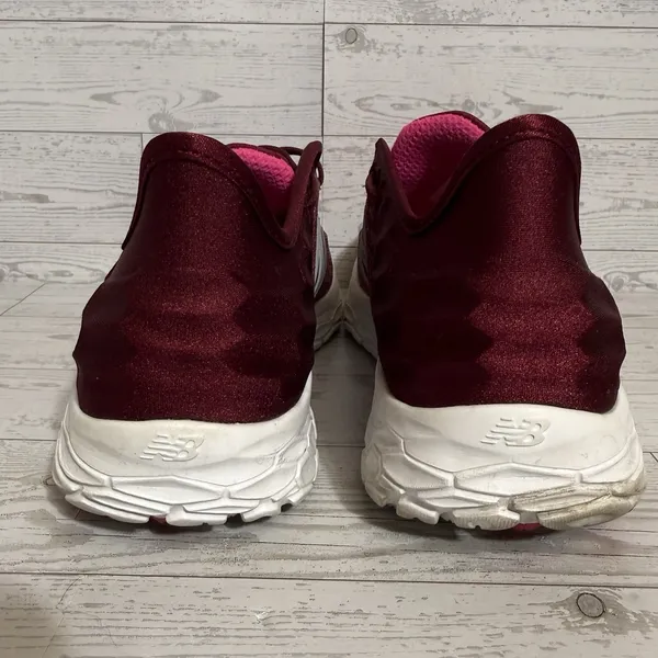 New Balance Beacon v2 Shoes Women Sz 10‎ Fresh Foam Burgundy Running Sneakers - Image 3