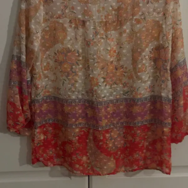 Anthropologie Figuero & Flowers Blouse size‎ smallll - Image 5