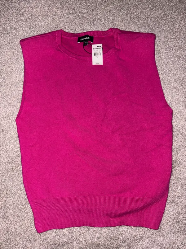 Express Shoulder Pad Top - Image 4