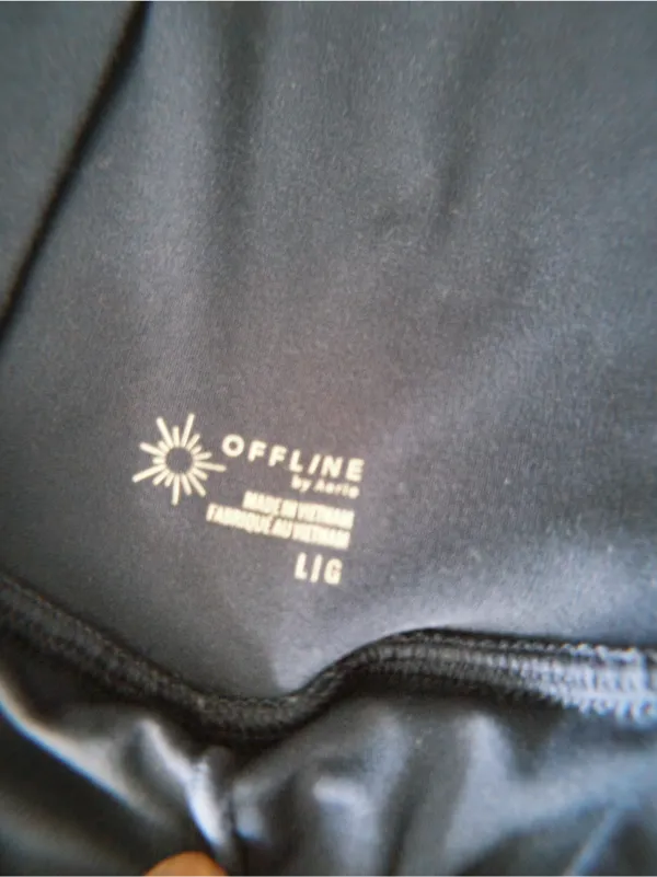 Offline by aerie bubble skort navy blue size L - Image 4