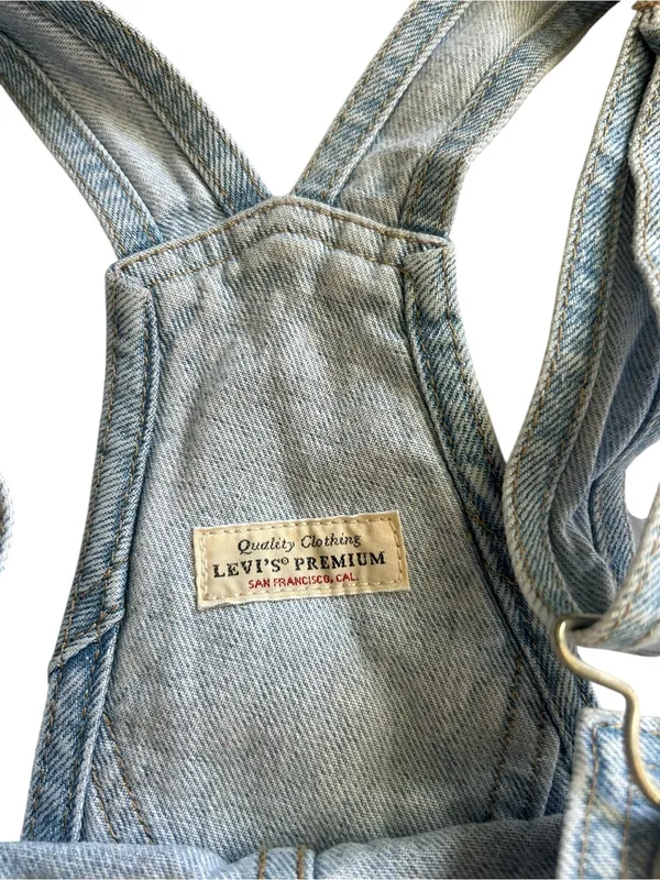 Levi’s Premium VINTAGE OVERALLS Size XS Retro 90s baggy workwear Utility Granola - Image 10