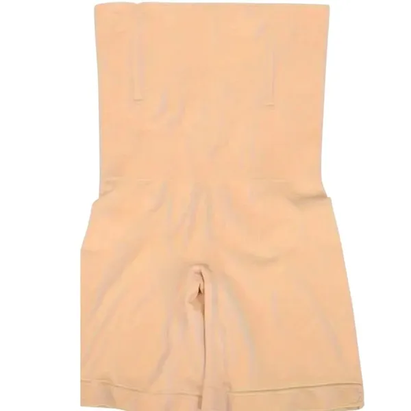 Seamless High Waist Shaper Shorts in Beige, Size M/L​ - Image 2