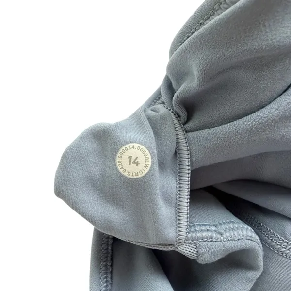 Lululemon Align Tank Chambray Light Blue Size 14 Nulu Scoop Neck Bra Crop Top - Image 4