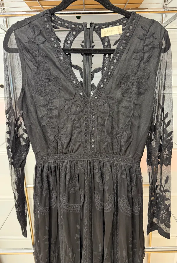 Altar'd State Black Maxi Dress - Image 2