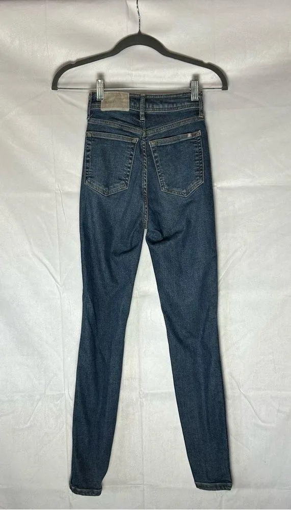 Everlane The Way High Skinny Jeans Organic Cotton Blend High Rise Waist Denim 23 - Image 2