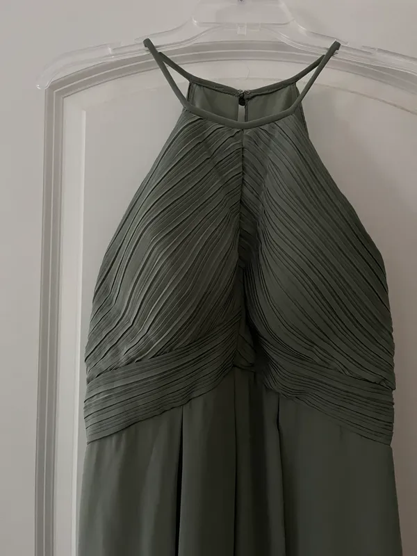 Kennedy Blue Lacey Bridesmaid Dress Moss - Image 7