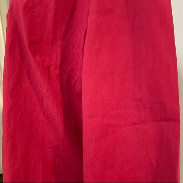Gap Button Down Women Red Shirt - Image 5