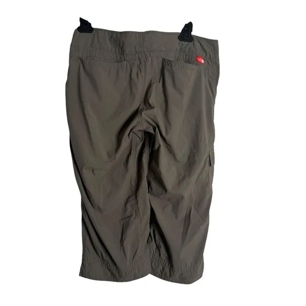 The North Face Womens Cropped Hiking Pants Size 6 Green‎ Nylon Outdoor Cargo - Image 6