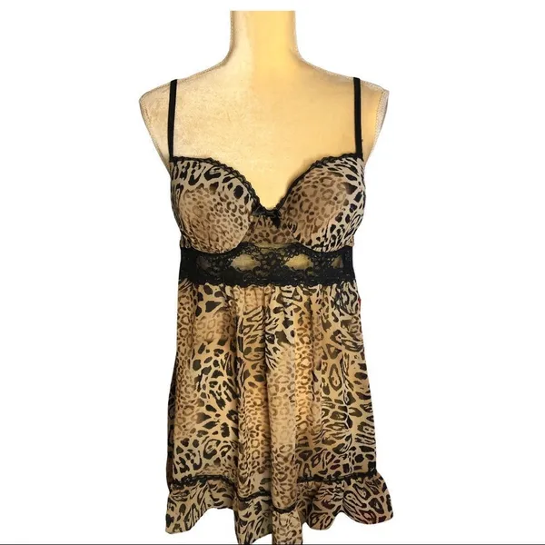 Apt 9 cute animal print sheer nighty - Image 2