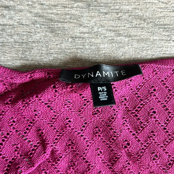 Dynamite knit see thru maxi dress - Image 3