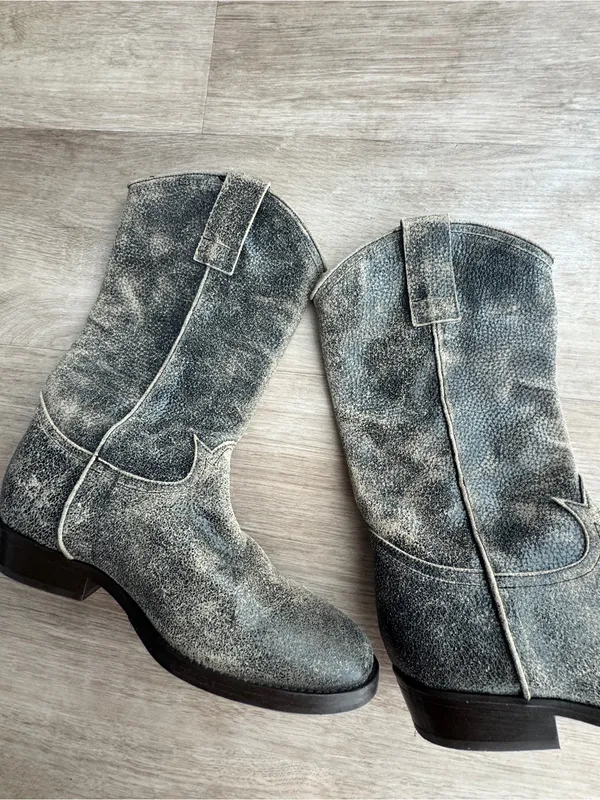 Free People Pepper Pull-On Boots Desert Sz 37 - Image 11