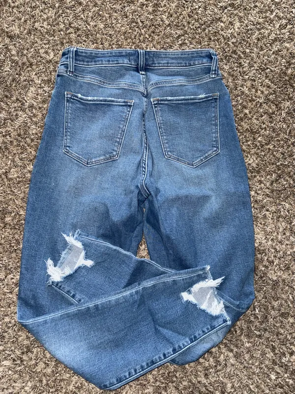 A&F Abercrombie High Rise Curve Love Skinny Jeans - Image 3