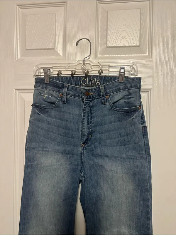 Kimes Ranch Light Blue High-Rise Wide Leg Jeans - Image 8