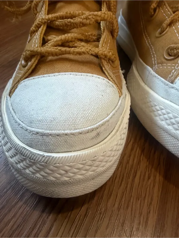 Converse Chuck Taylor All Stars Lift Platform High Top Burnt Honey 7 - Image 3