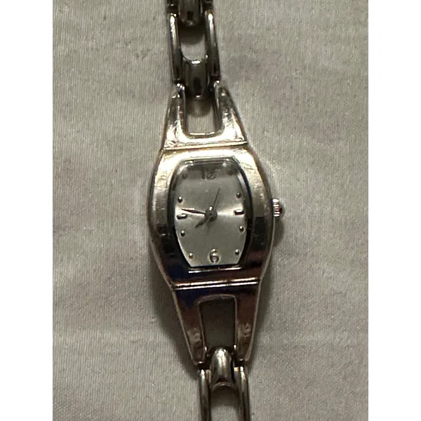 Silver Tone Womens Watch FY1243 Japan Movt Stainless‎ Steel Back Jewelry - Image 2