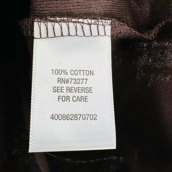 Croft & Barrow Classic Tank Chocolate Brown 100% Cotton Sleeveless Top XL - Image 4