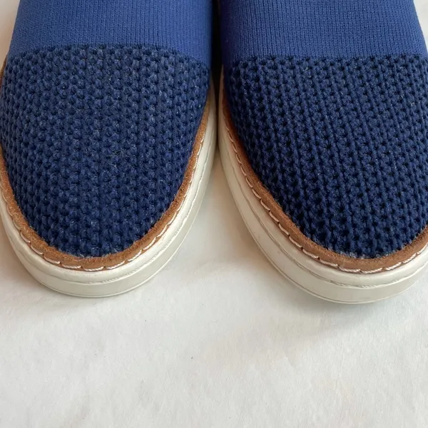 Ugg‎ Sammy Slip On Woven Sneakers Navy Blue Sz 7.5 - Image 8