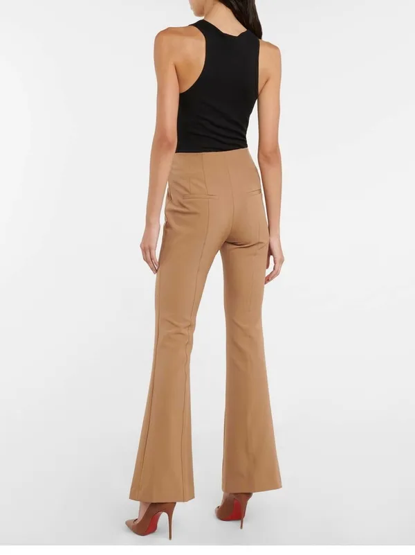 NWT Veronica Beard Azariah Acorn High Rise Flare Pants Size 6 - Image 14