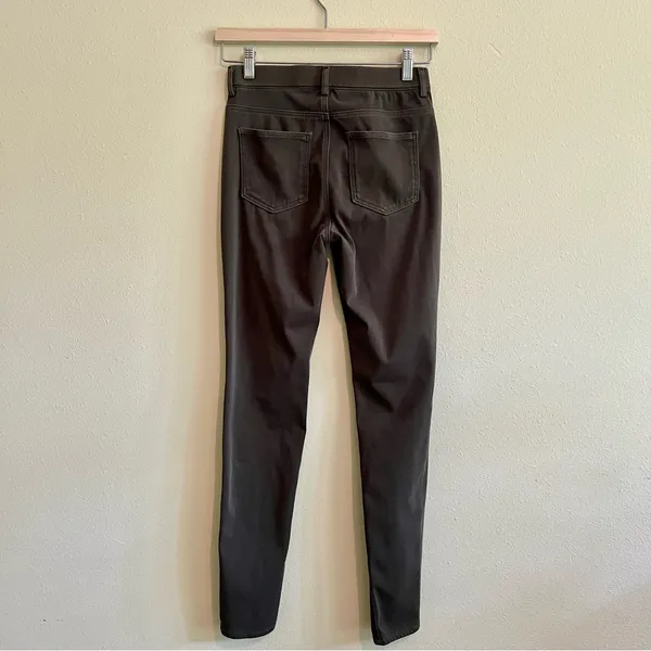 Uniqlo Legging Pants, Olive Green - Image 3