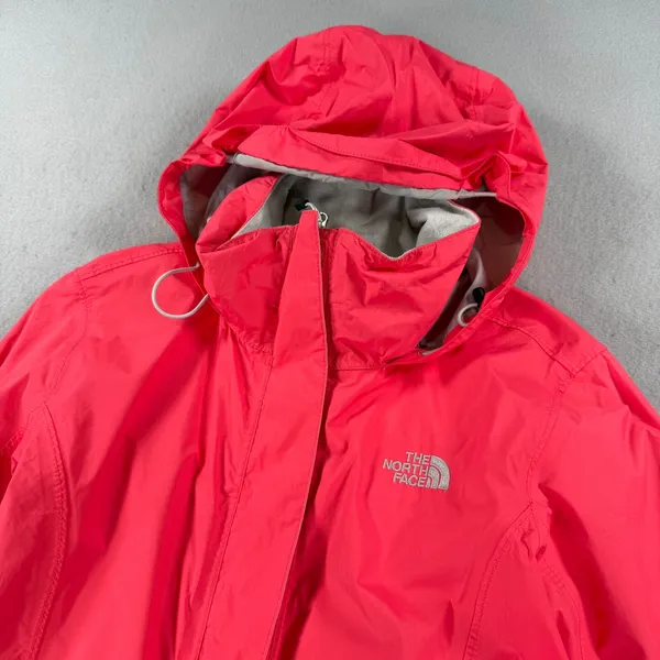 The North Face Resolve 2 Rain Jacket Pink DryVent Windbreaker Womens Small - Image 2