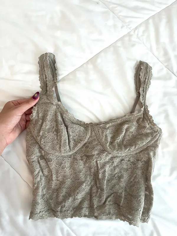 Aerie lace cropped tank - Image 4