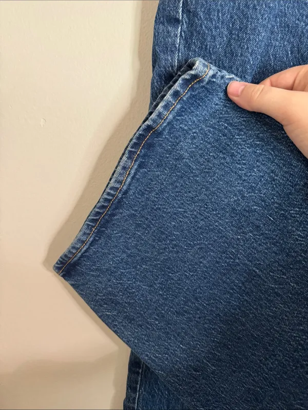 Abercrombie & Fitch Curve Love High Rise The '90s Relaxed Jean size 35 / U.S. 20 - Image 9