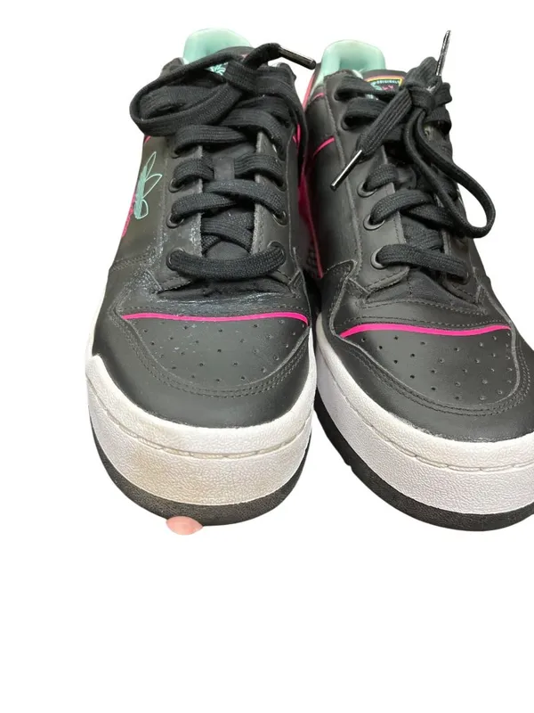 Adidas GY4667 wms Originals Forum bold shock pink black low sneakers sz 9 SKU 10 - Image 13
