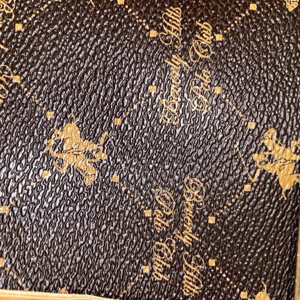 Beverly Hills Polo Club Crossbody Bag Brown‎ Monogram Shoulder Purse Handbag - Image 11