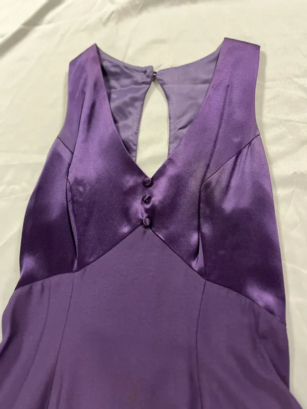 Formal Dress Purple Size 12 - Image 2