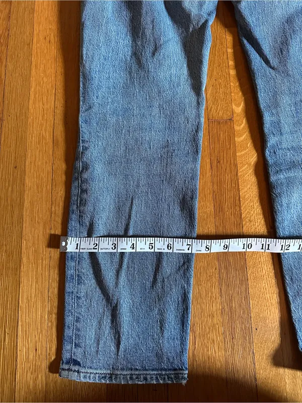Madewell blue denim the perfect vintage jean, Size 25" - Image 11