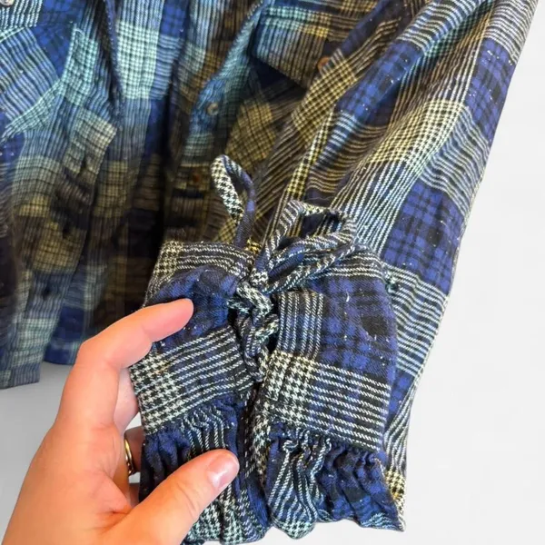 We The Free Plaid Button-Up Shirt - Image 7