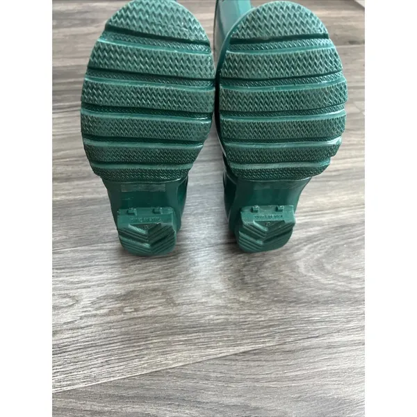 Rain Boots Original Tall Teal Green Gloss Women’s Size 7 - Image 4