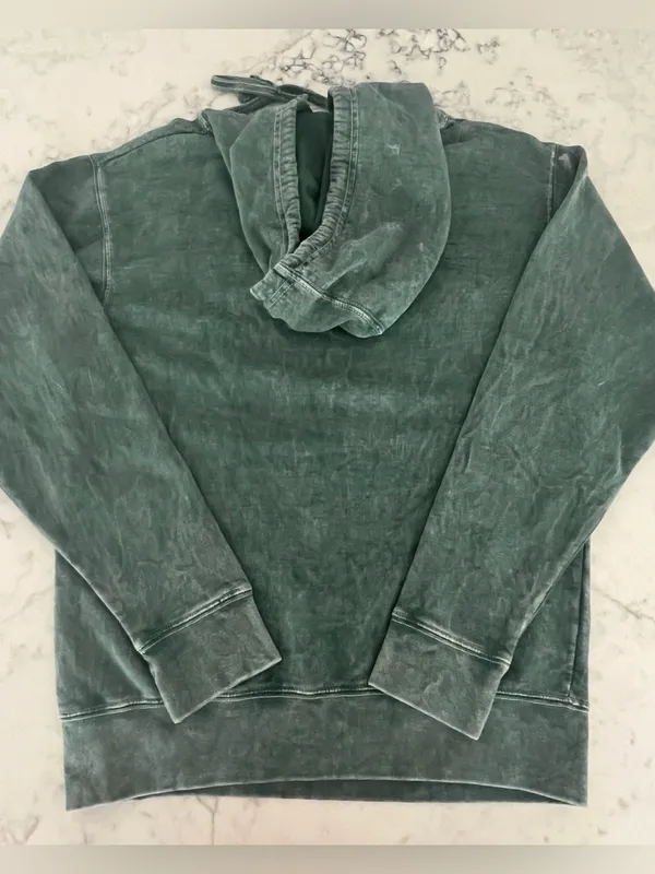 Nantasket Beach Nantucket Pullover Hoodie Sweatshirt Green Size Small EUC - Image 2