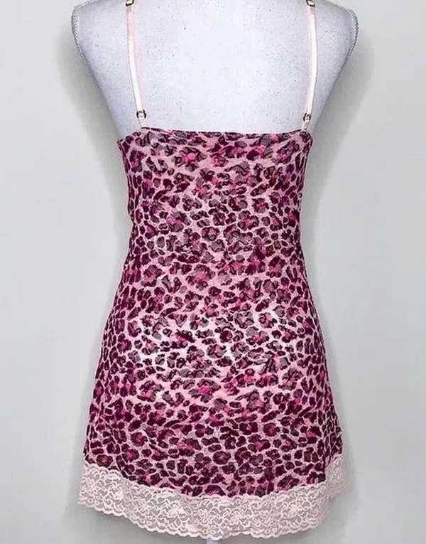 Victoria’s Secret Y2K Mesh Lace Slip Dress - Image 2