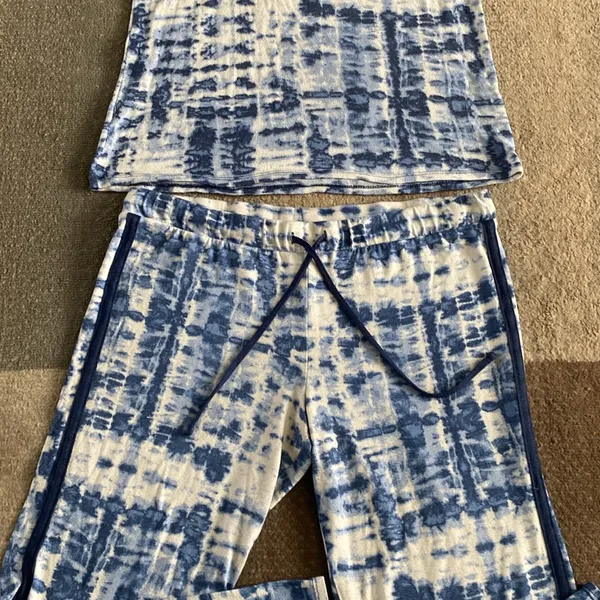 LUCKY BRAND, Women's Tie Die, Soft, Pajama Set - Image 5