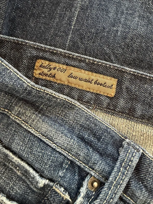 Vintage Citizens of Humanity Jeans Low Rise Bootcut made in USA size 28 - Image 3