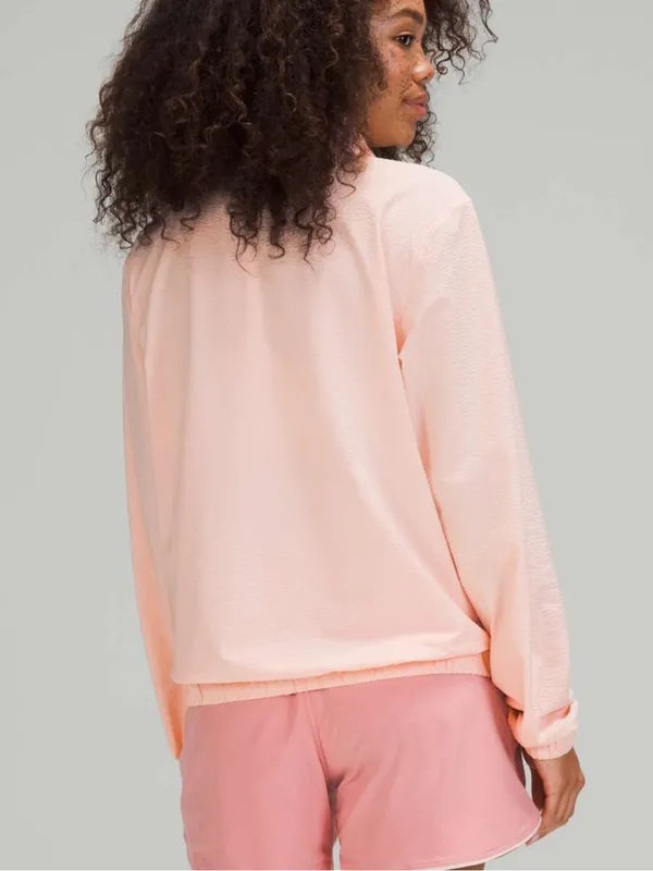 Lululemon Pack Light Pullover *Packable in Pink Mist Women’s Size 8 Activewear - Image 3