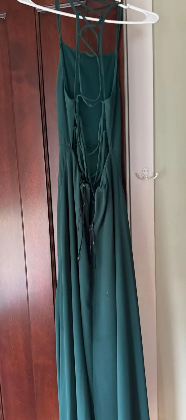 Lulus Green Maxi Dress - Image 2