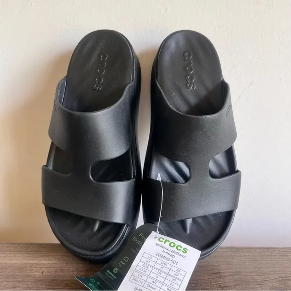 CROCS NEW Women's Getaway Platform H-Strap Shoe Size 7 #B1903 - Image 7