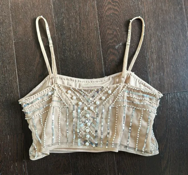 Show Me Your Mumu Pearly Top - Image 4