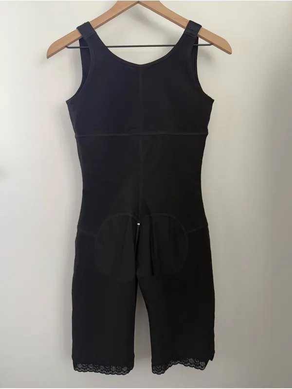 Vedette US Large Shapewear Thigh One Piece Black Faja Made in Colombia Hook Eye - Image 3