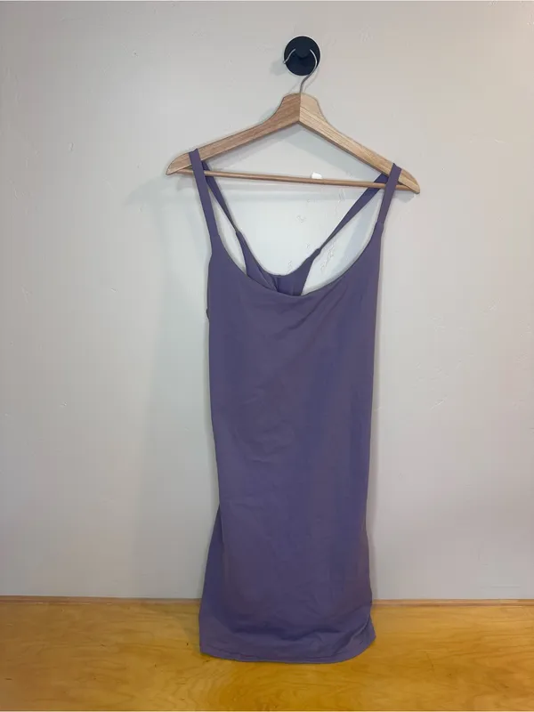 Halara SoftlyZero Plush Easy Peezy Active Dress Light Dusty Purple XL NWT - Image 3