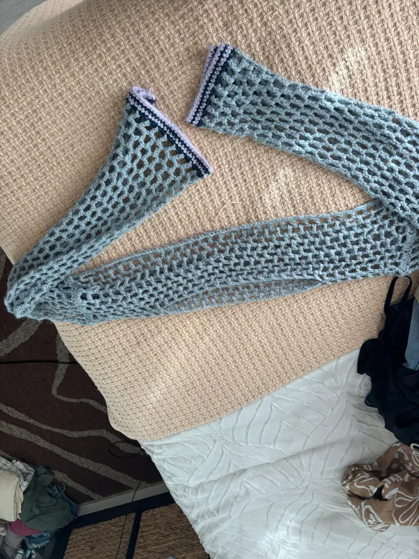 Croché Arm Sweater - Image 3
