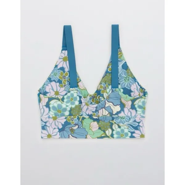Offline by Aerie Real Me Ballet Back Sports Bra Size Small - Image 2