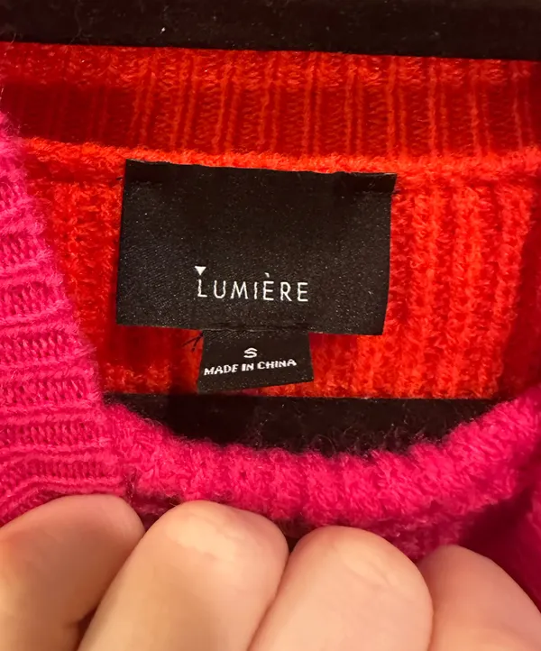 Entro Lumiére Two Toned Sweater - Image 6