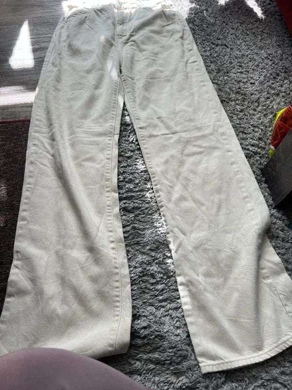 Rolla's Heidi High Rise Loose Straight Tan Khaki Stone‎ Jean size 27 - Image 7