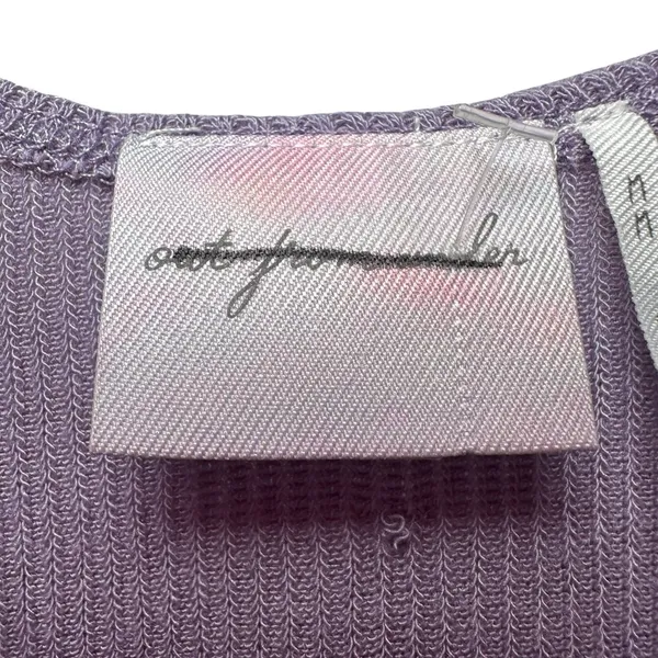 Urban Outfitters Y2K Out‎ From Under Lilac Lace Trim Ribbed Cami Tank Top Coquette Balletcore M - Image 6